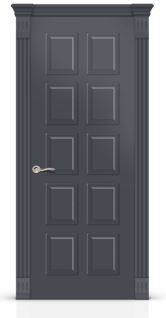 Межкомнатная дверь Ориан Эмаль “Графитовый серый”