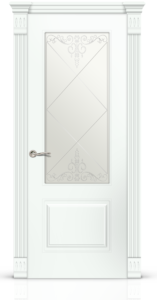 Межкомнатная дверь Вероник-1 Эмаль «Сигнальный белый»