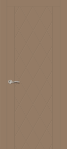 Межкомнатная дверь Готика Эмаль «Светло-коричневый»