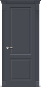 Межкомнатная дверь Венеция-1 Эмаль «Графитовый серый»