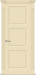 Межкомнатная дверь Венеция-3 Эмаль «Светлая слоновая кость»