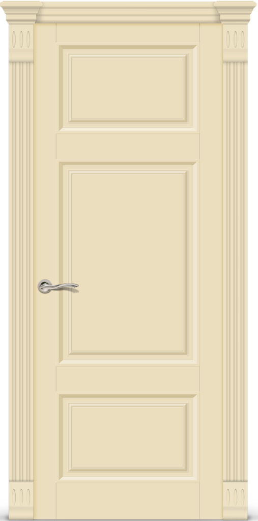 Межкомнатная дверь Венеция-5 Эмаль “Жемчужно-белый”