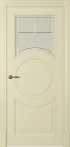 Межкомнатная дверь Лацио-1 Эмаль Гравировка – Ромб