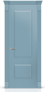 Межкомнатная дверь Вероник-1 Эмаль «Голубой»