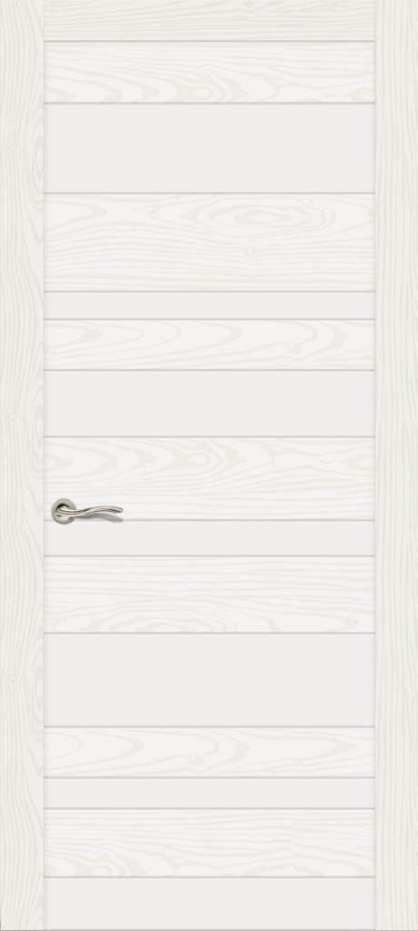 Межкомнатная дверь Лацио Ясень+Эмаль “Кремово-белый”