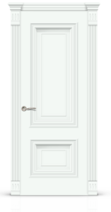 Межкомнатная дверь Мальта-1 Эмаль “Сигнальный белый”