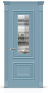 Межкомнатная дверь Мартель-1 Эмаль «Голубой»