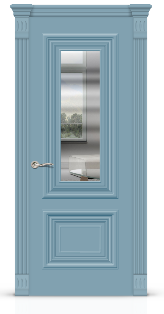 Межкомнатная дверь Мартель-1 Эмаль “Голубой”