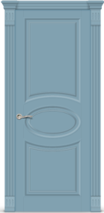 Межкомнатная дверь Венеция-7 Эмаль “Телегрей 4”