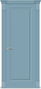 Межкомнатная дверь Венеция Эмаль «Голубой»