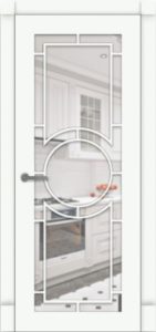 Межкомнатная дверь Версаль-1 Эмаль “Сигнальный белый”