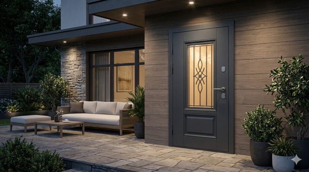 Как выбрать входную дверь в частный дом: подробное руководство от выбора материалов до установки